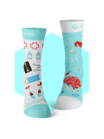 Medical Blue Socks Wantee