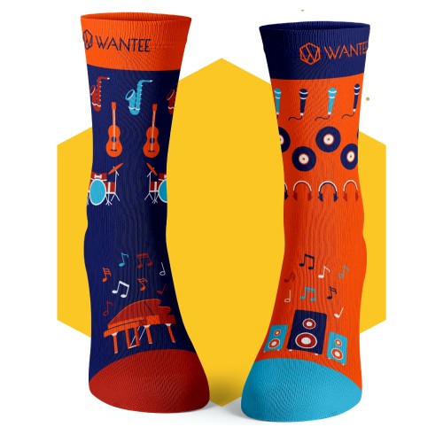 Musician Socks Wantee Musician Socks Wantee