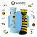 Wild Animals Socks 5-pack gift box