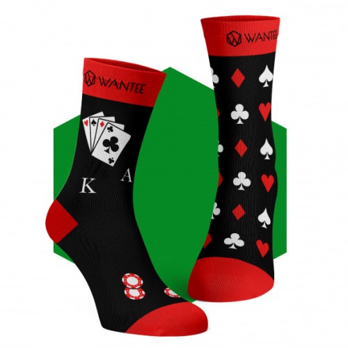 Poker Socks Wantee Poker Socks Wantee