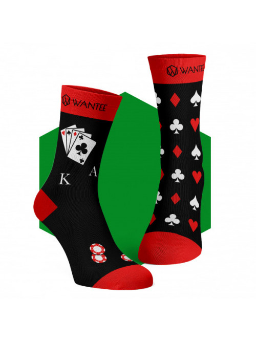 Poker Socks Wantee