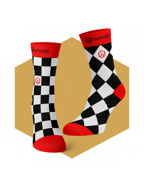  Life’s Chessboard Socks Wantee