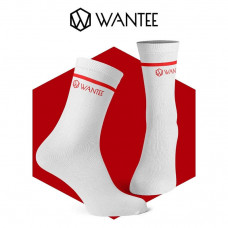Basic Black and Red Socks Wantee