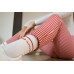 Basic Black and Red Socks Wantee