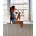 Basic Black and Red Socks Wantee