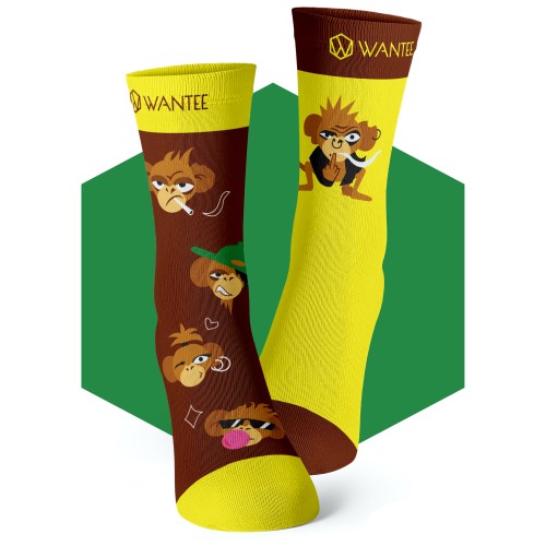 Rude Monkeys Socks Wantee Rude Monkeys Socks Wantee