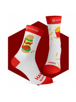 Hamburger and Fries Socks Wantee