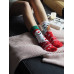 Merry Santa Claus and Reindeer Socks Wantee