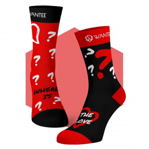 Where is The Love Socks Wantee Where is The Love Socks Wantee