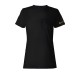 Pure Black Women's T-shirt Wantee