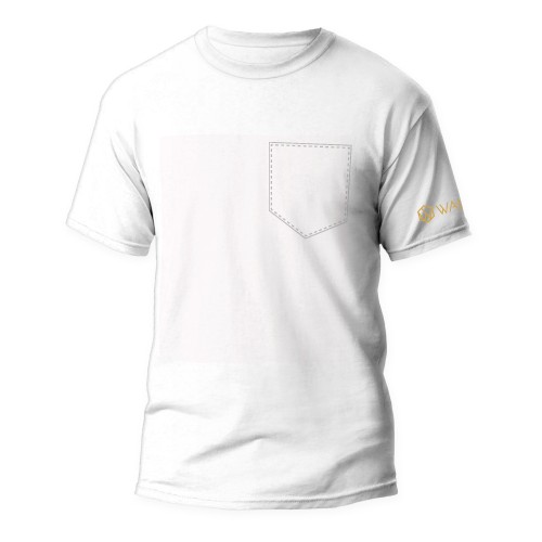 Pure White Men's T-Shirt Wantee Pure White Men's T-Shirt Wantee